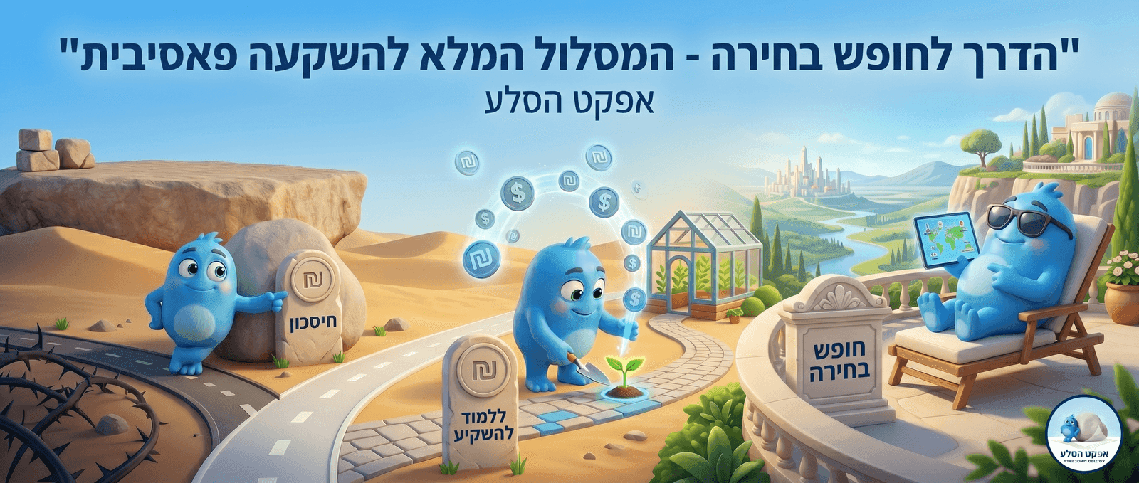 המסלול המלא להשקעה פאסיבית